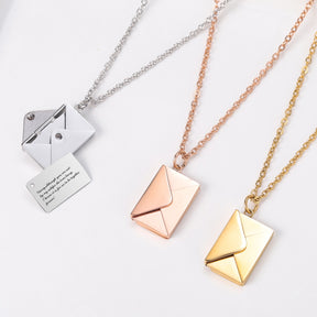 Love Letter Envelope Necklace