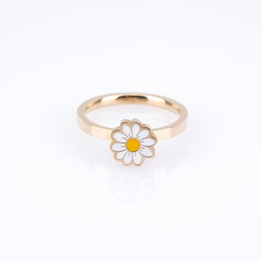 Spinning Daisy Anxiety Ring